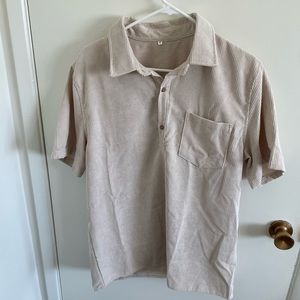 Corduroy Quarter Botton Down - Size M